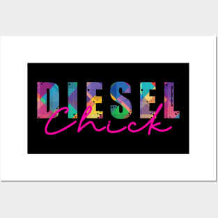 Diesel Chick Posters and Art